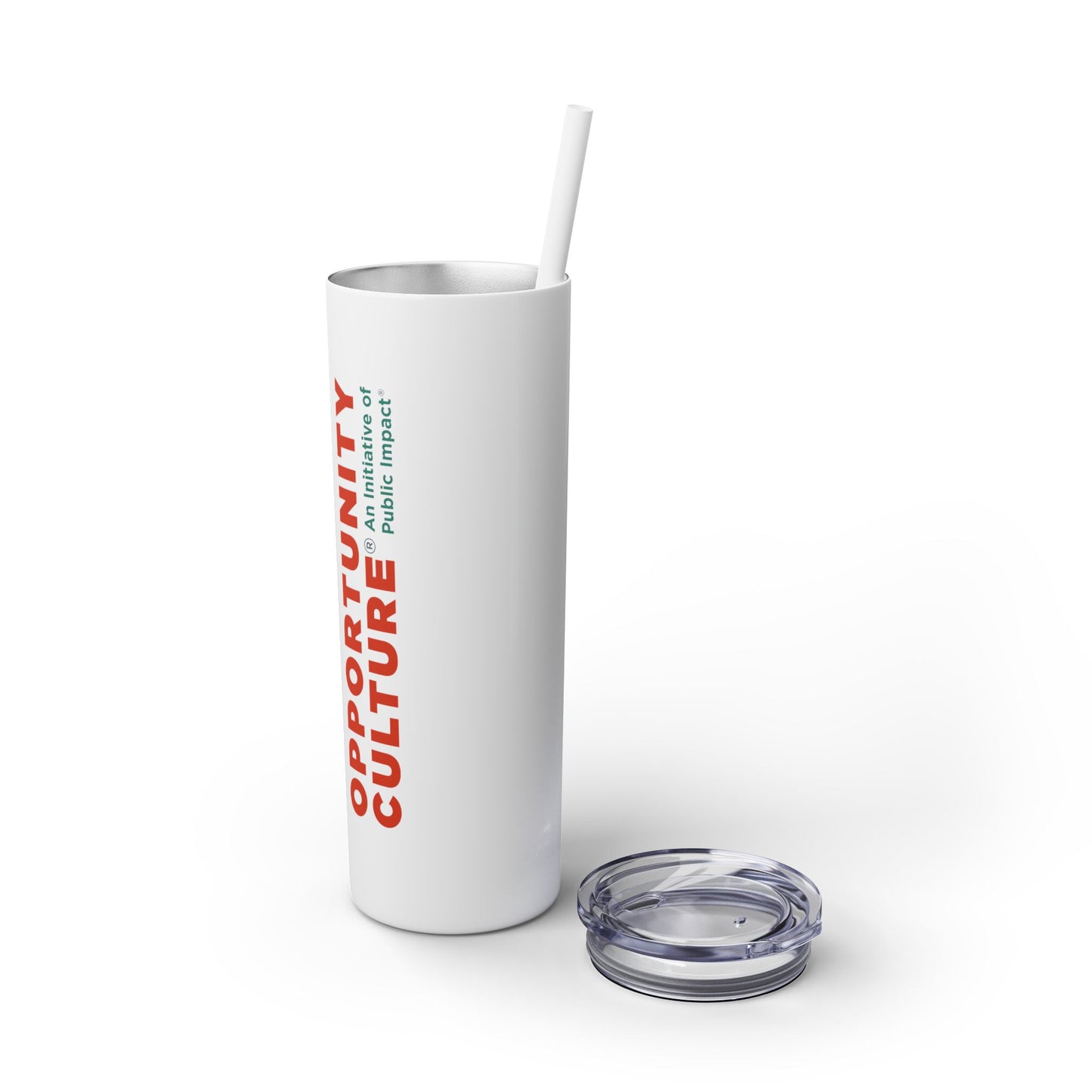 Opportunity Culture® Tumbler with Straw, 20oz