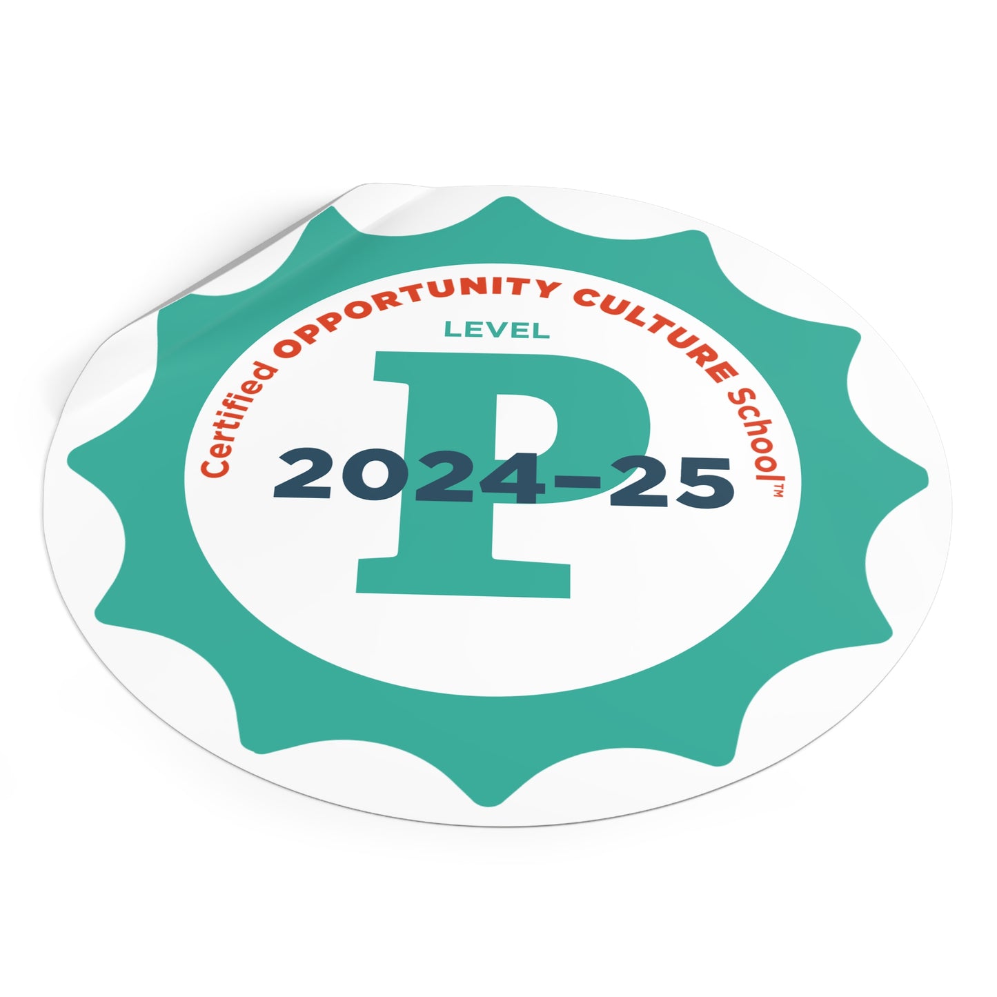 Provisional Level Certified Opportunity Culture School® Badge—2024-25