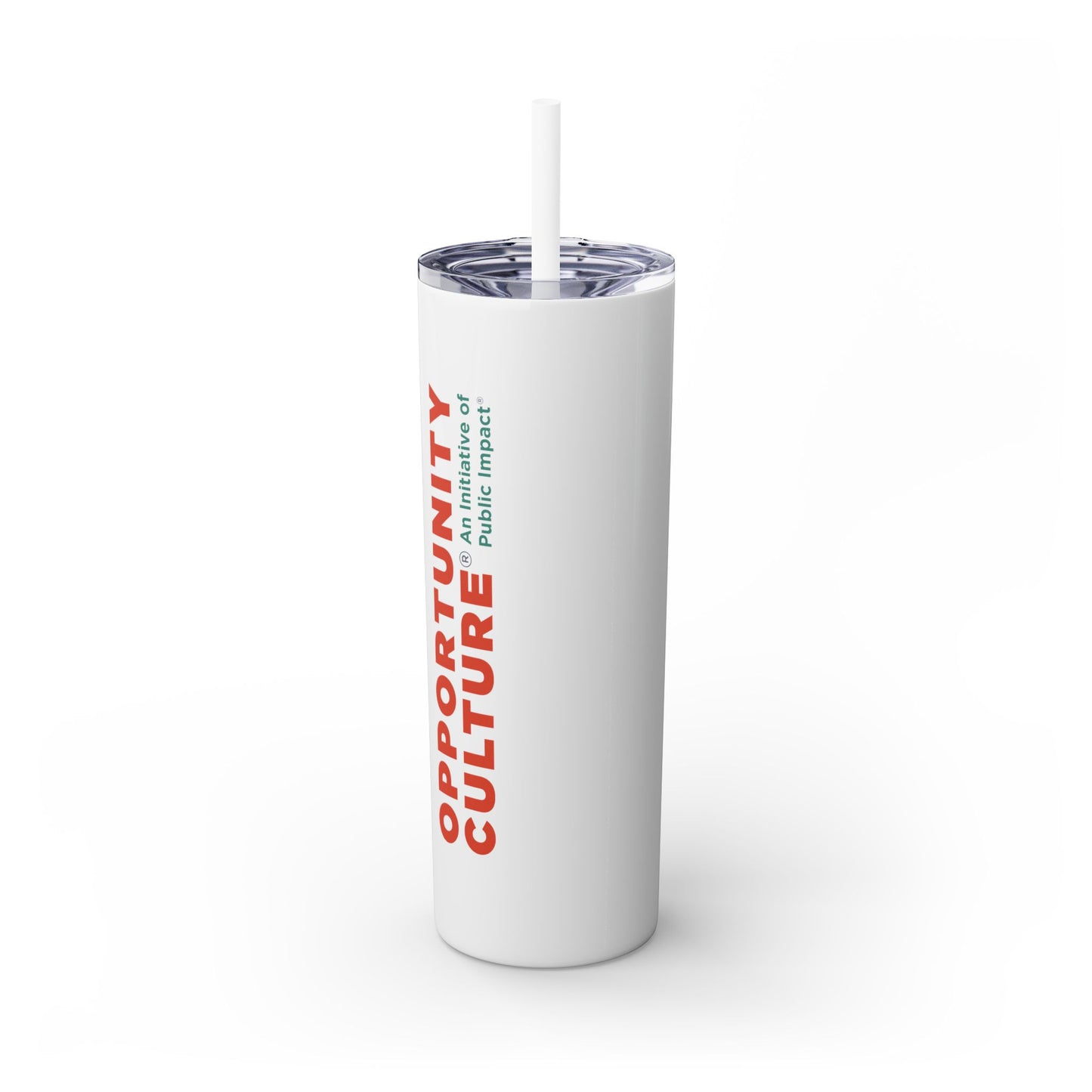 Opportunity Culture® Tumbler with Straw, 20oz