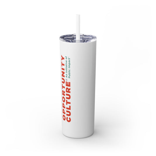 Opportunity Culture® Tumbler with Straw, 20oz