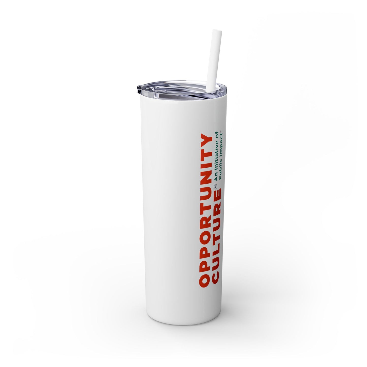 Opportunity Culture® Tumbler with Straw, 20oz