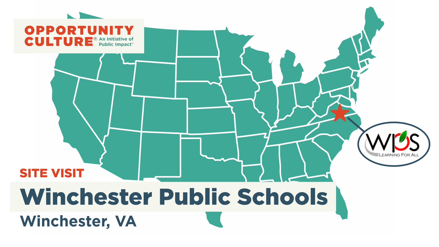 Site Visit to Winchester Public Schools, Virginia